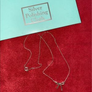 Tiffany, Co. Bow Necklace